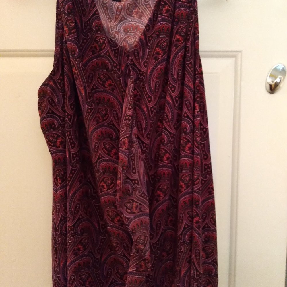 Dress Barn Work Roz & Ali Blouse Size 2x